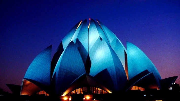 Templo de Loto, Nueva Dehli, India