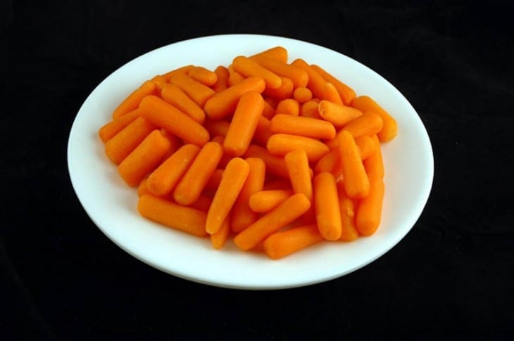 570 gramos de zanahorias bebe
