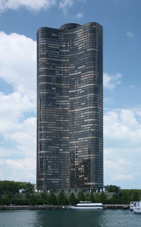 Lake point tower. chicago