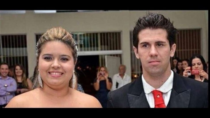 Novia lo invita a su propio casamiento sorpresa Felipe Comparini y Leyenne oliveira