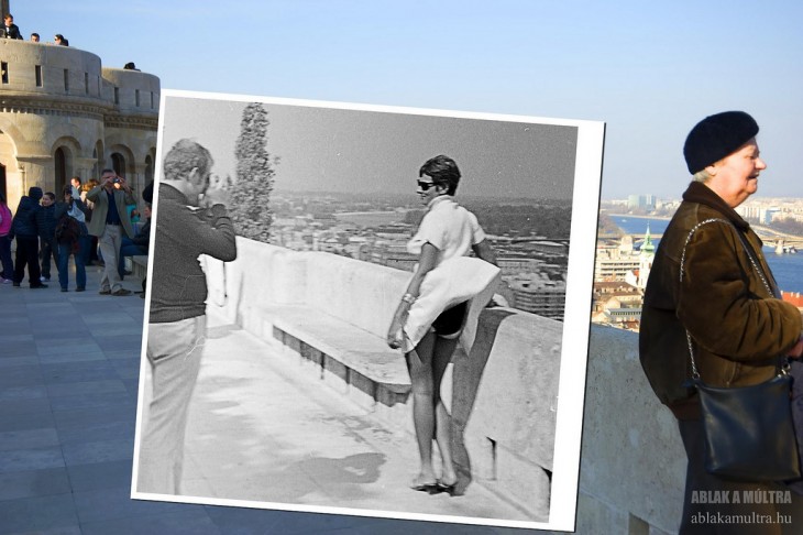 foto de mujer en un balcon