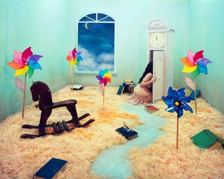 lee young crea mundo surreal en una habitacion