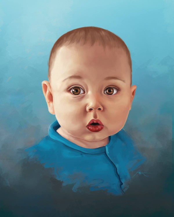 dibujo de bebe