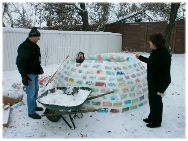 iglu csanadiense hecho en casa