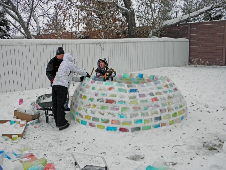 iglu csanadiense hecho en casa