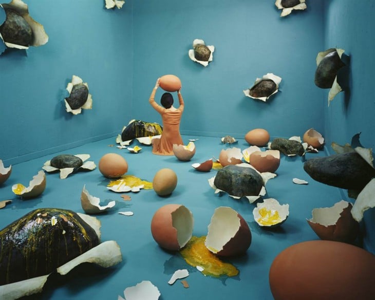 lee young crea mundo surreal en una habitacion