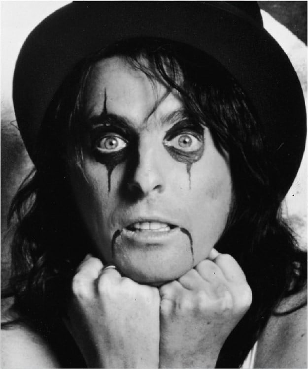 9. Alice Cooper, Vincent damon Furnier