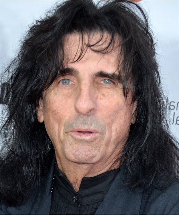 9. Alice Cooper, Vincent damon Furnier