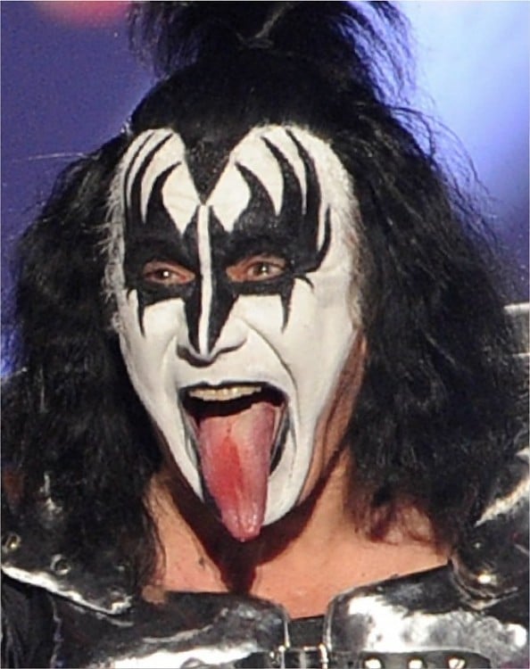 10. Gene Simmons, Kiss