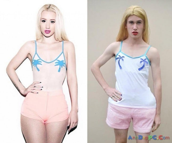 chico de 17 se disfraza como Iggy Azalea