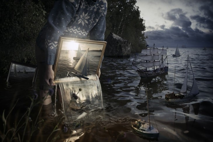 Erik Johansson ilusion optica