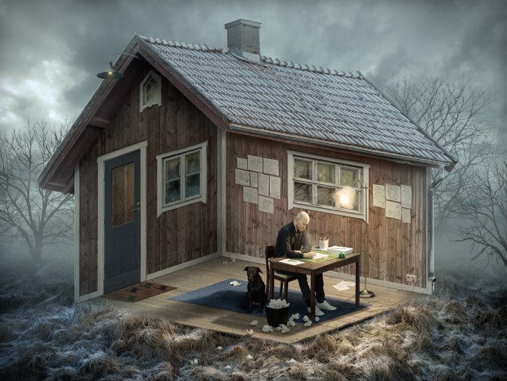 Erik Johansson ilusion optica