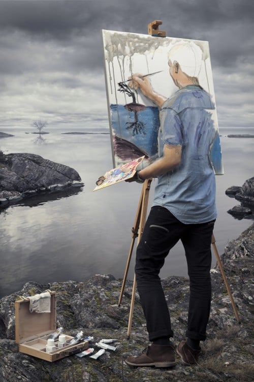 Erik Johansson ilusion optica