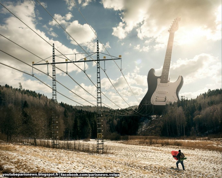 Erik Johansson ilusion optica