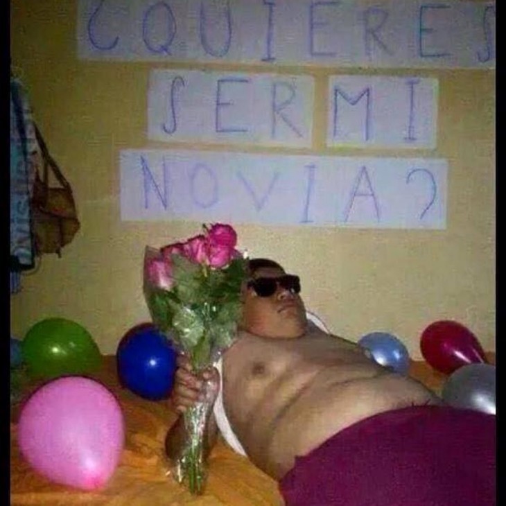 ¿Quieres ser mi novia?