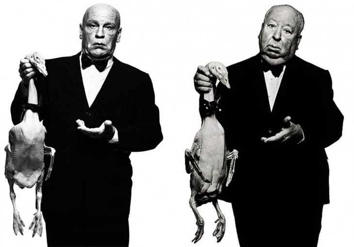 John Malkovich y Alfred Hitchcock