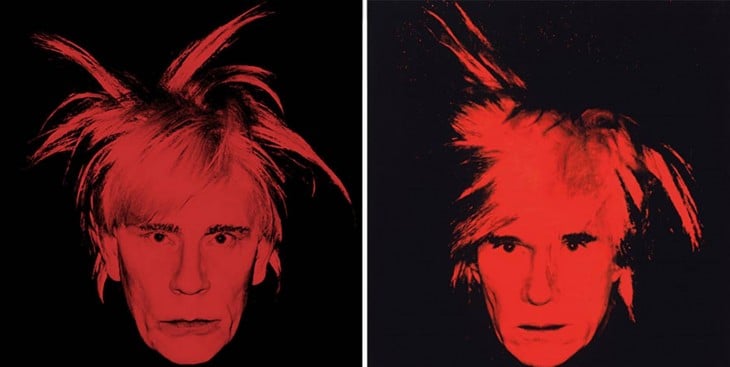 John Malkovich y Andy Warhol