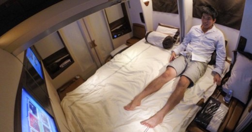 volar suite primera clase de singapore airlines