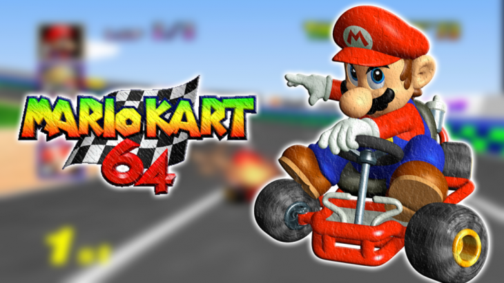 Juego de Mario Kart para nintendo 64