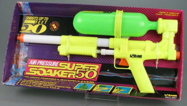 Pistola de agua Super Soaker 