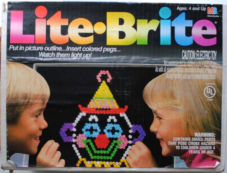 Juego de mesa Lite Brite