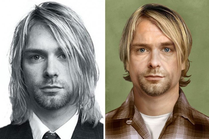 Como se vería Kurt Cobain si siguiera vivo 