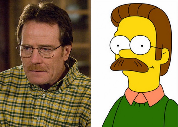 Walther White parecido a NEd Flanders 