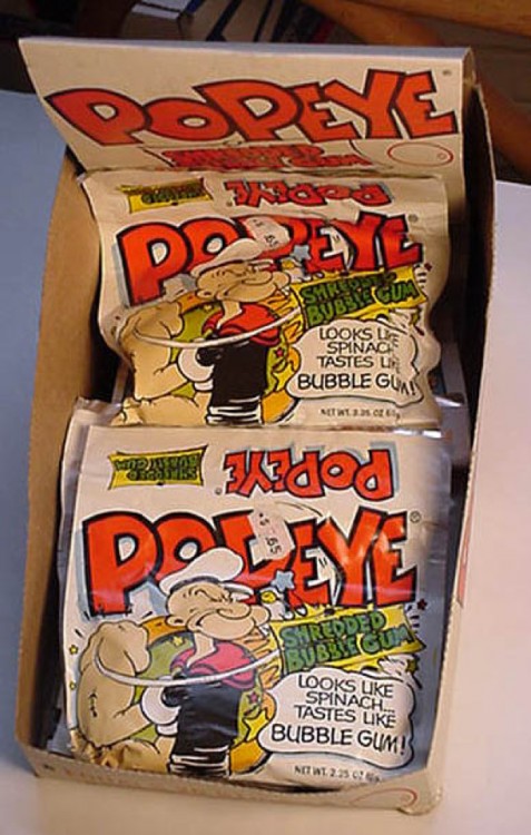 Chicles popeye 