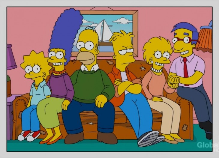 Los simpson Lisa se enamora de Milhouse