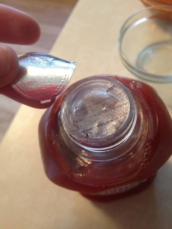 Abrir mal una botella de catsup