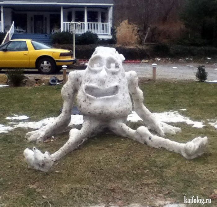 Muñeco de nieve Monsters Inc