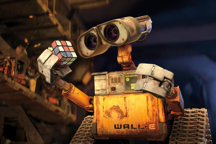 Escena de la película Wall-E 