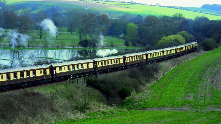 Viaje en el tren british pullman 