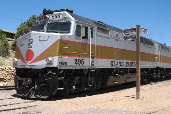 imagen que muestra El Grand Canyon Railway