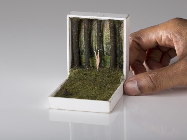 Dioramas del artista canadiense Talwst