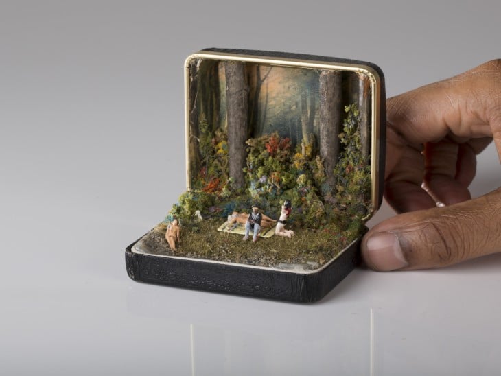 Dioramas del artista canadiense Talwst