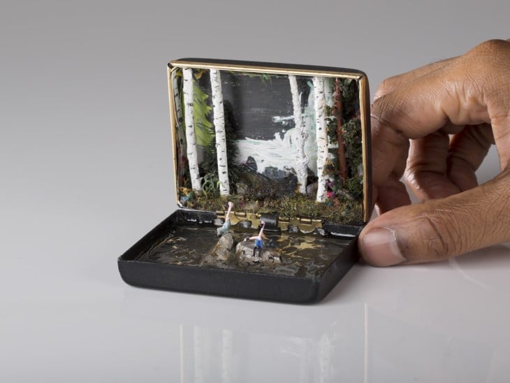 Dioramas del artista canadiense Talwst