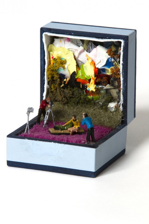 Dioramas del artista canadiense Talwst