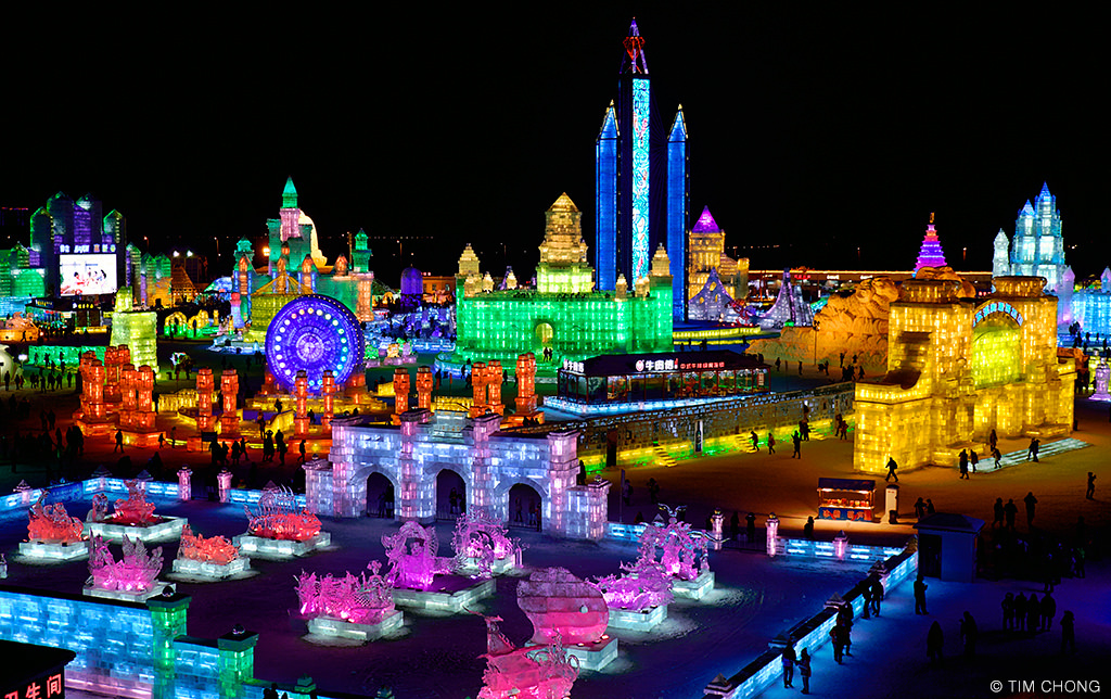 Festival Internacional de Hielo y Nieve de Harbin, China