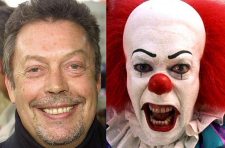 Tim Curry, como el payaso Pennywise "It el payaso asesino" 