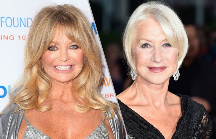 Goldie Hawn y Dame Hellen Mirren(5)