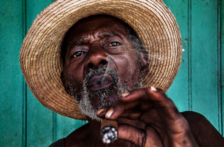 anciano en la habana