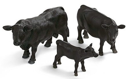 Capitalismo estadounidense con vacas