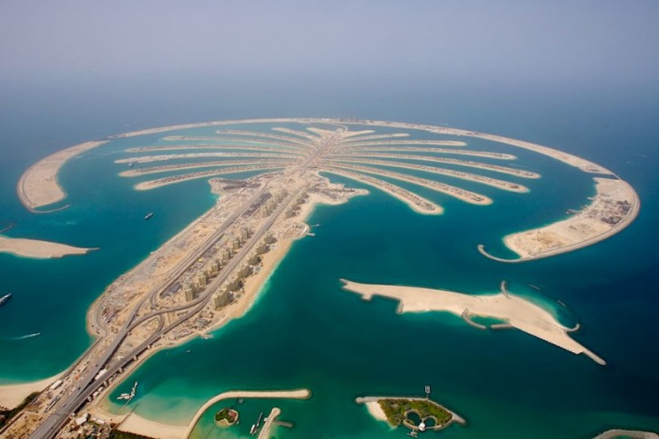 islas de Dubai creadas por la mano del hombre