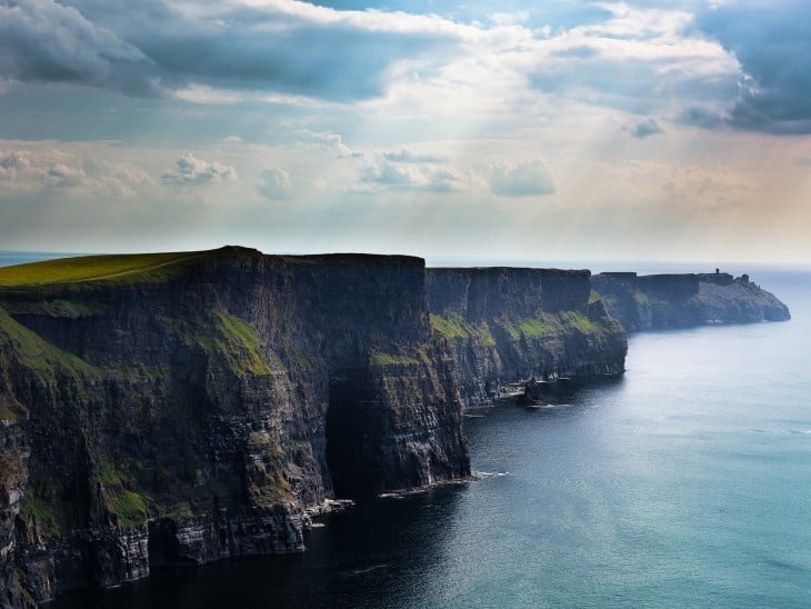 Acantilados de Moher en la República de Irlanda 