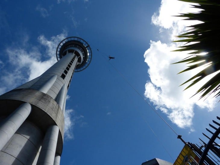 Sky tower en Auckland 