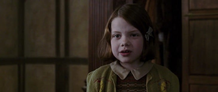 Georgie Henley en su papel de Lucy (Crónicas de Narnia) 