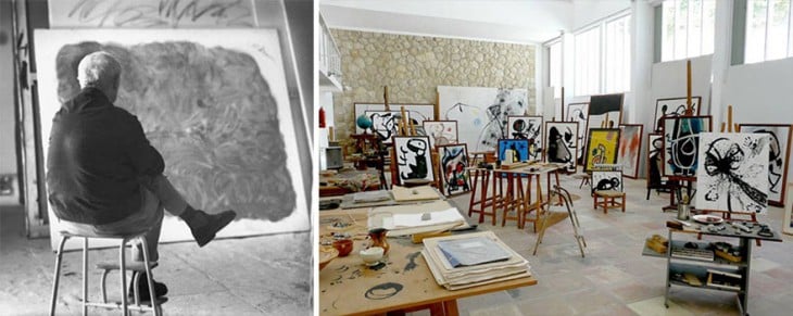 Estudio de Joan Miro 