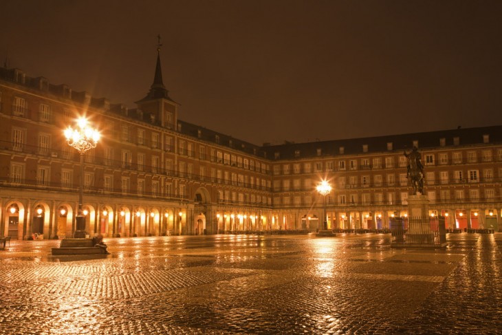 Plaza mayor en España 