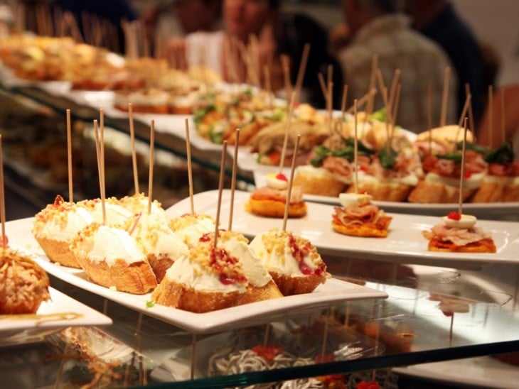 Tapas y pinchos comida típica española